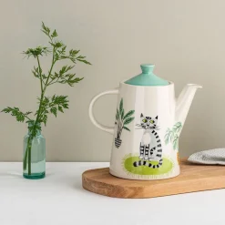 Hannah Turner Cat Teapot- Teapots