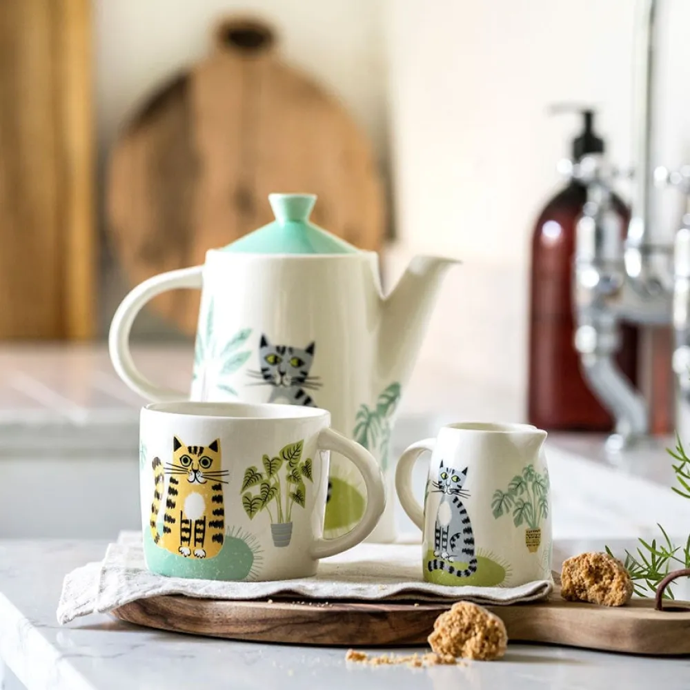Hannah Turner Cat Teapot- Teapots