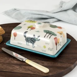 Hannah Turner Dog Butter Dish- Kitchen Tools