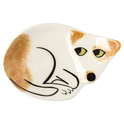 Hannah Turner Scruffy Brown & White Dog Trinket Dish- Home Accents|Kitchen Tools