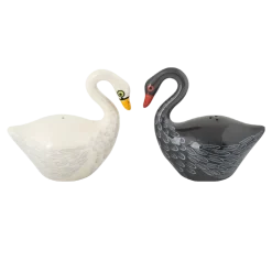 Hannah Turner Swan Salt & Pepper Shakers- Kitchen Tools