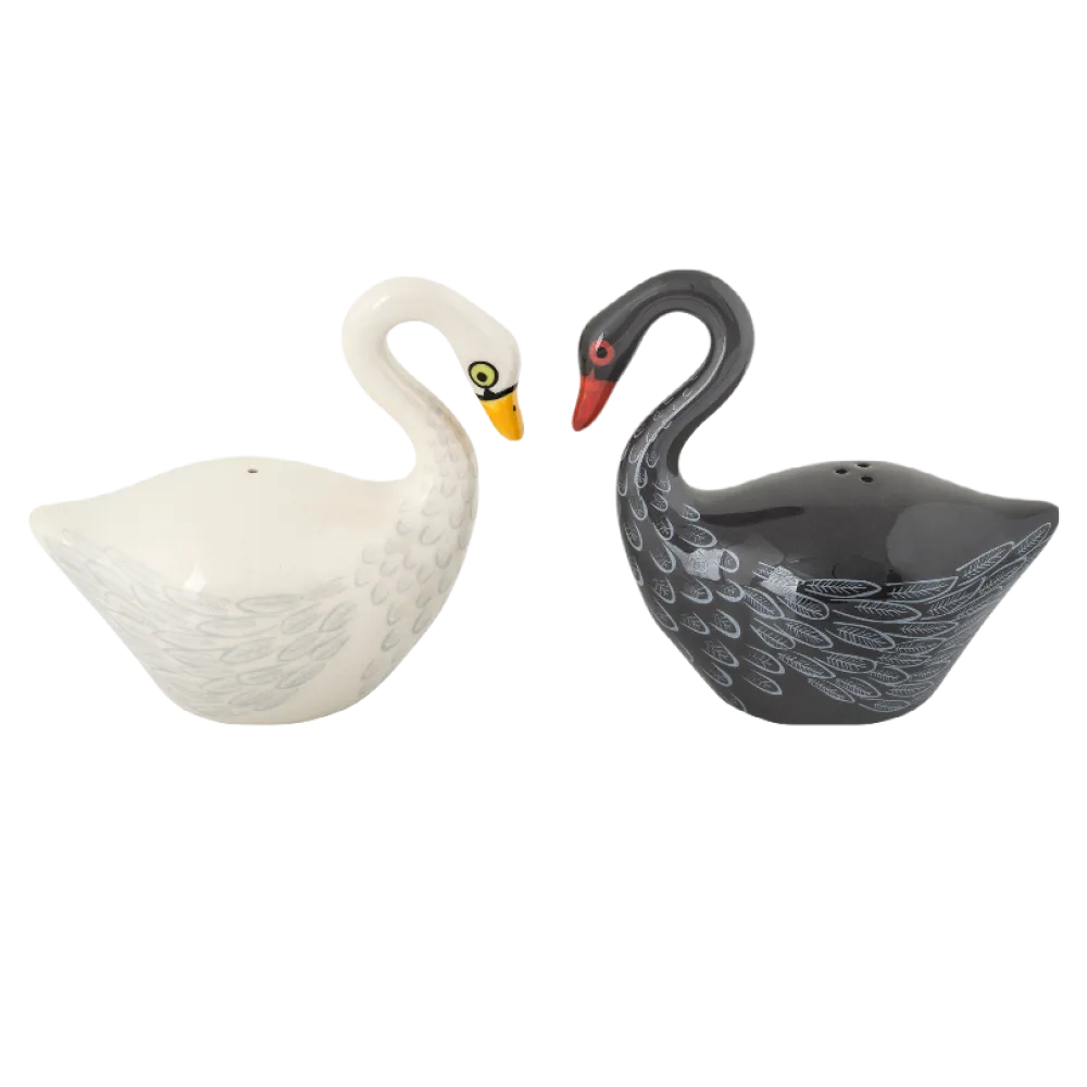 Hannah Turner Swan Salt & Pepper Shakers- Kitchen Tools