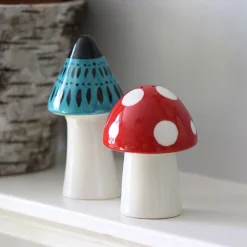 Hannah Turner Toadstool Salt & Pepper Shakers- Kitchen Tools