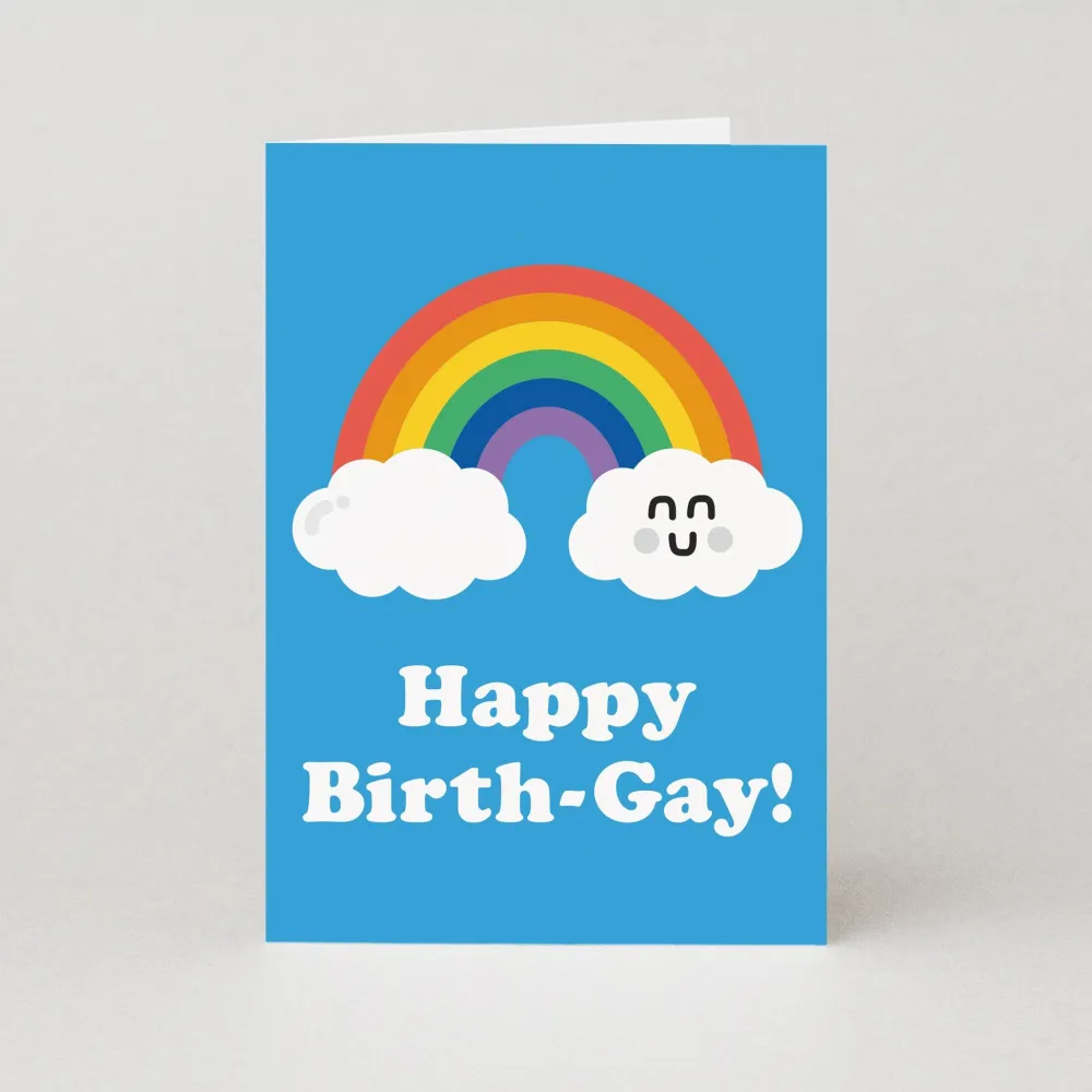 Happy Birth-Gay Card- Greeting Cards