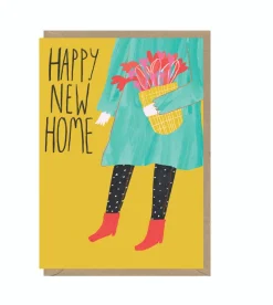 Happy New Home Greeting Card- Greeting Cards