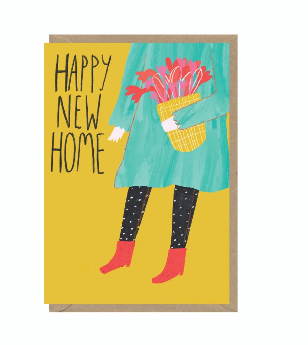 Happy New Home Greeting Card- Greeting Cards