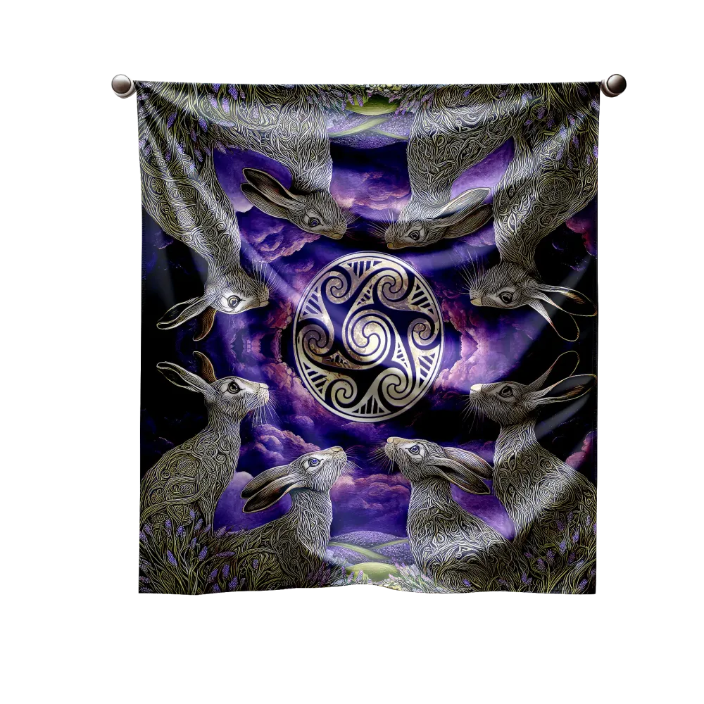 Hare Silk Heritage Collection Scarf- Scarves & Wraps