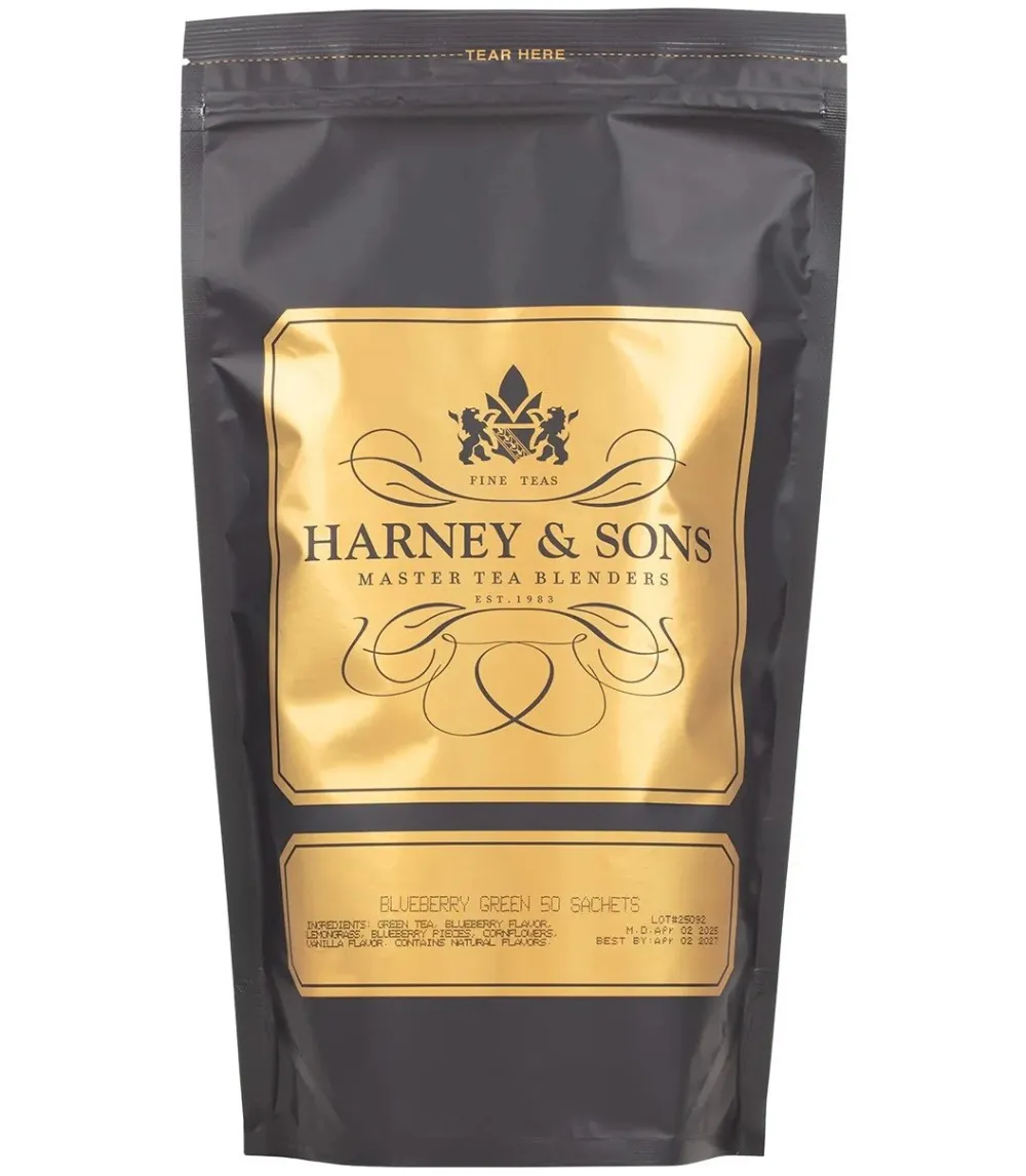Harney & Sons Blueberry Green 50s- Harney & Sons
