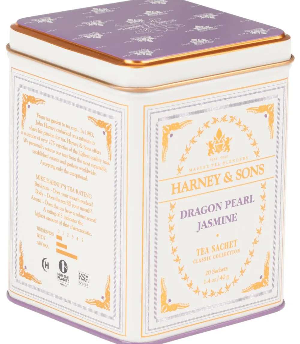 Harney & Sons Dragon Pearl Jasmine Green 20s- Harney & Sons