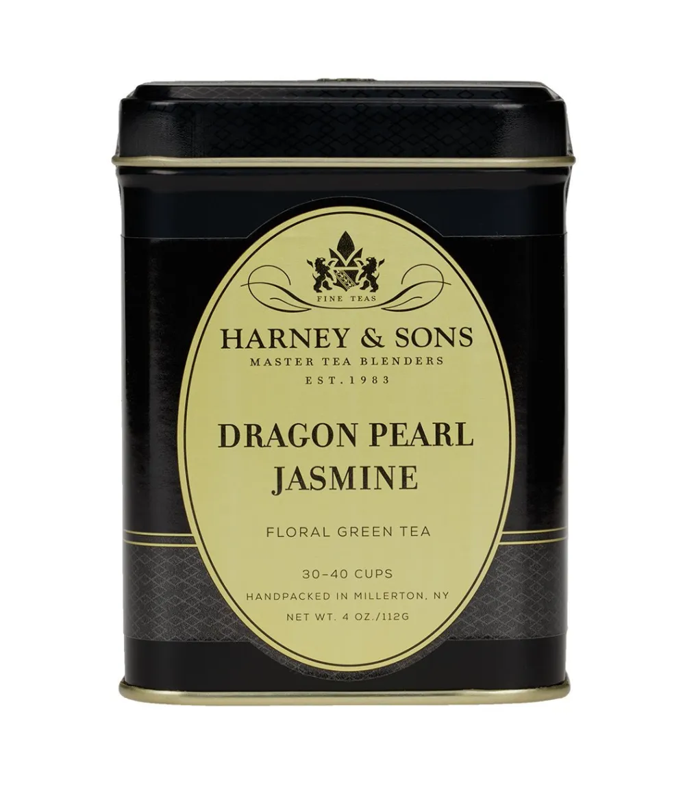 Harney & Sons Dragon Pearl Jasmine Green Loose Leaf Tin- Harney & Sons