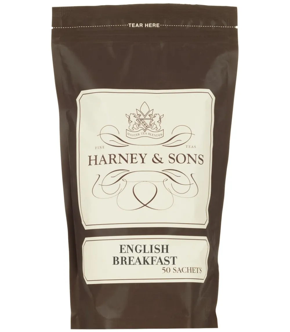 Harney & Sons English Breakfast Bag 50s- Harney & Sons