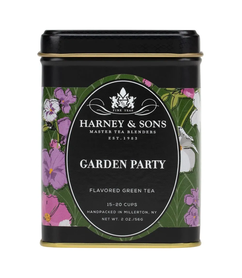 Harney & Sons Garden Party Green Loose Leaf Tin- Harney & Sons