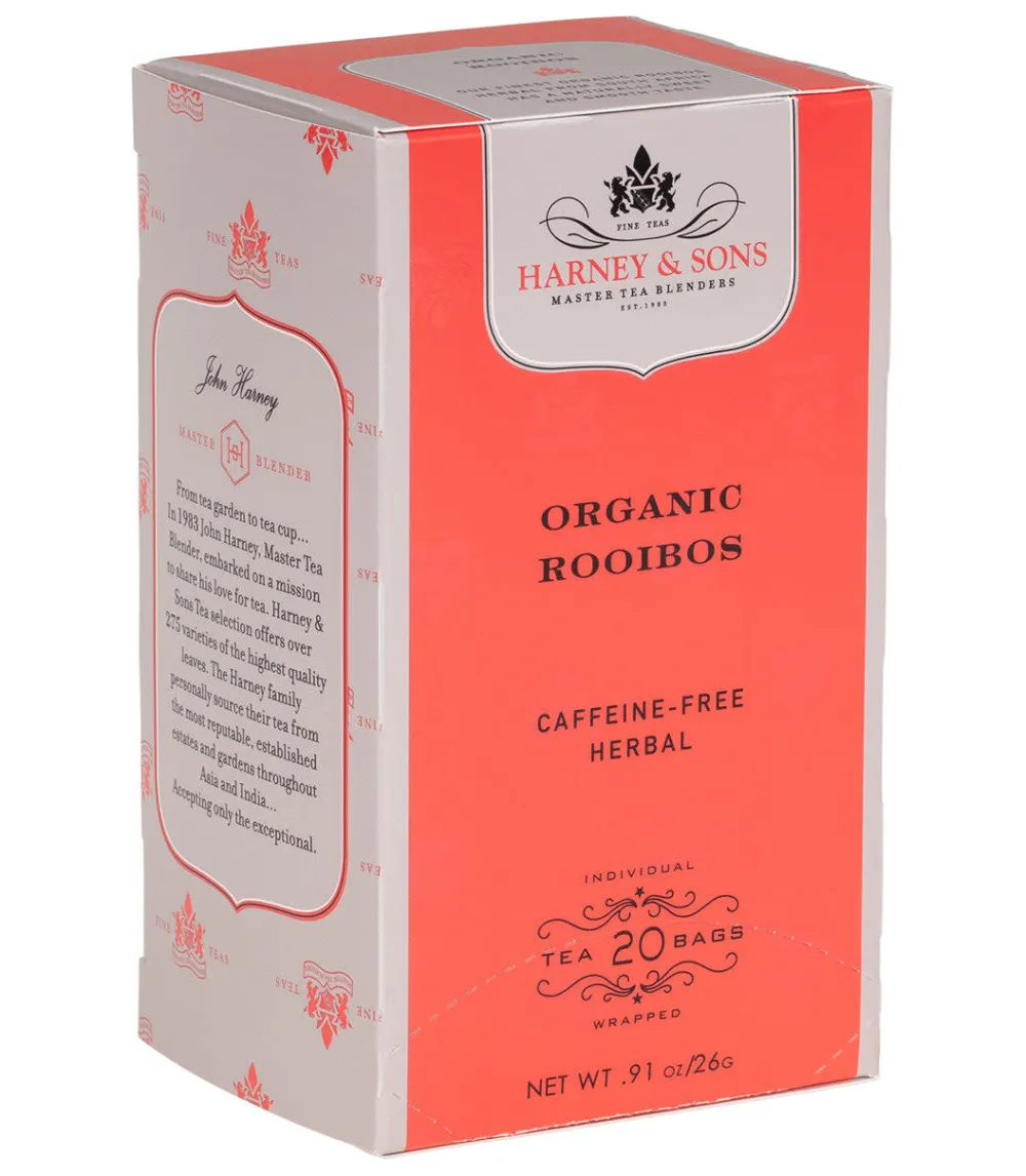 Harney & Sons Organic Rooibos Premium 20s- Harney & Sons