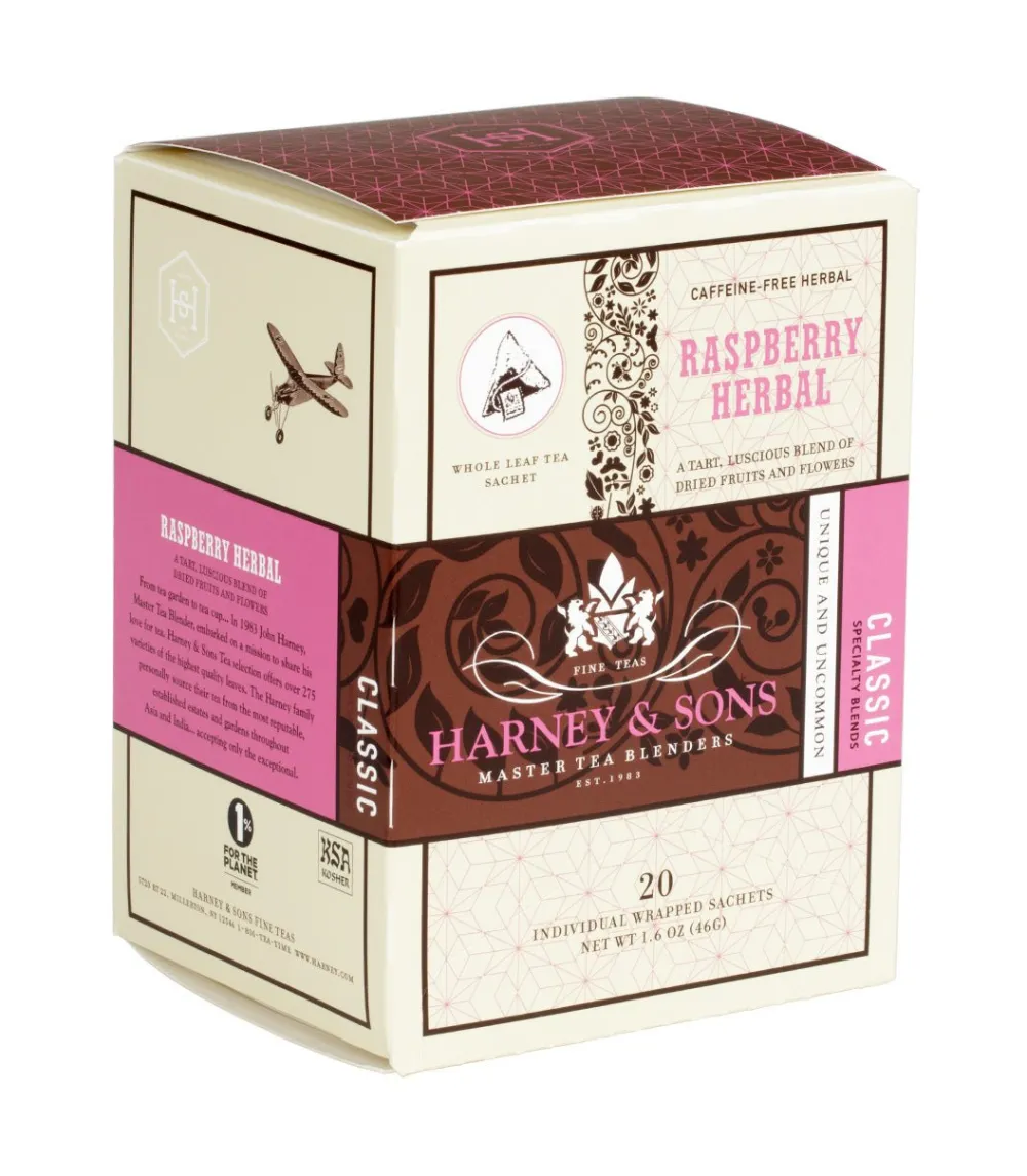 Harney & Sons Raspberry Herbal 20s- Harney & Sons