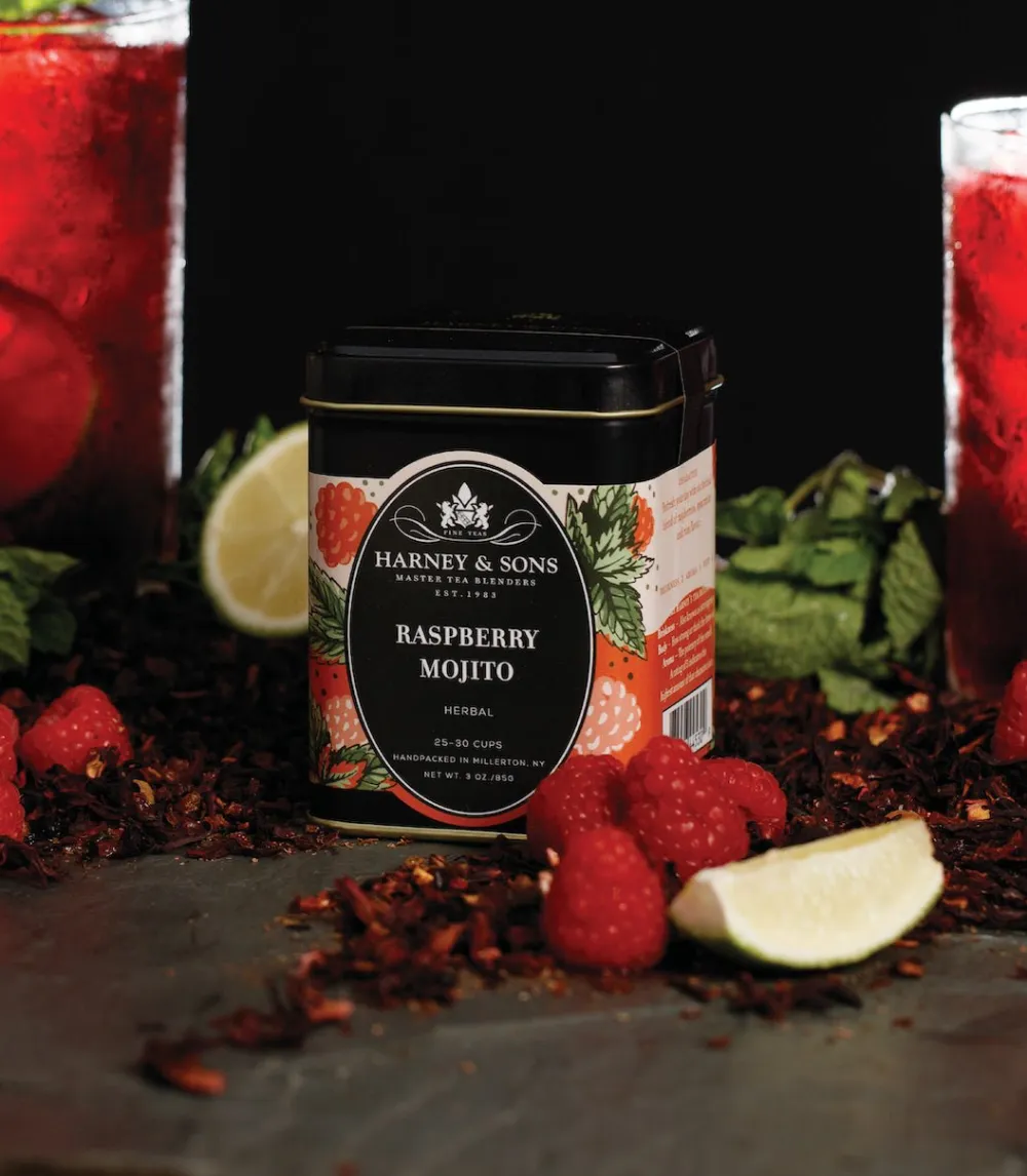 Harney & Sons Raspberry Mojito Herbal Loose Leaf Tin- Harney & Sons