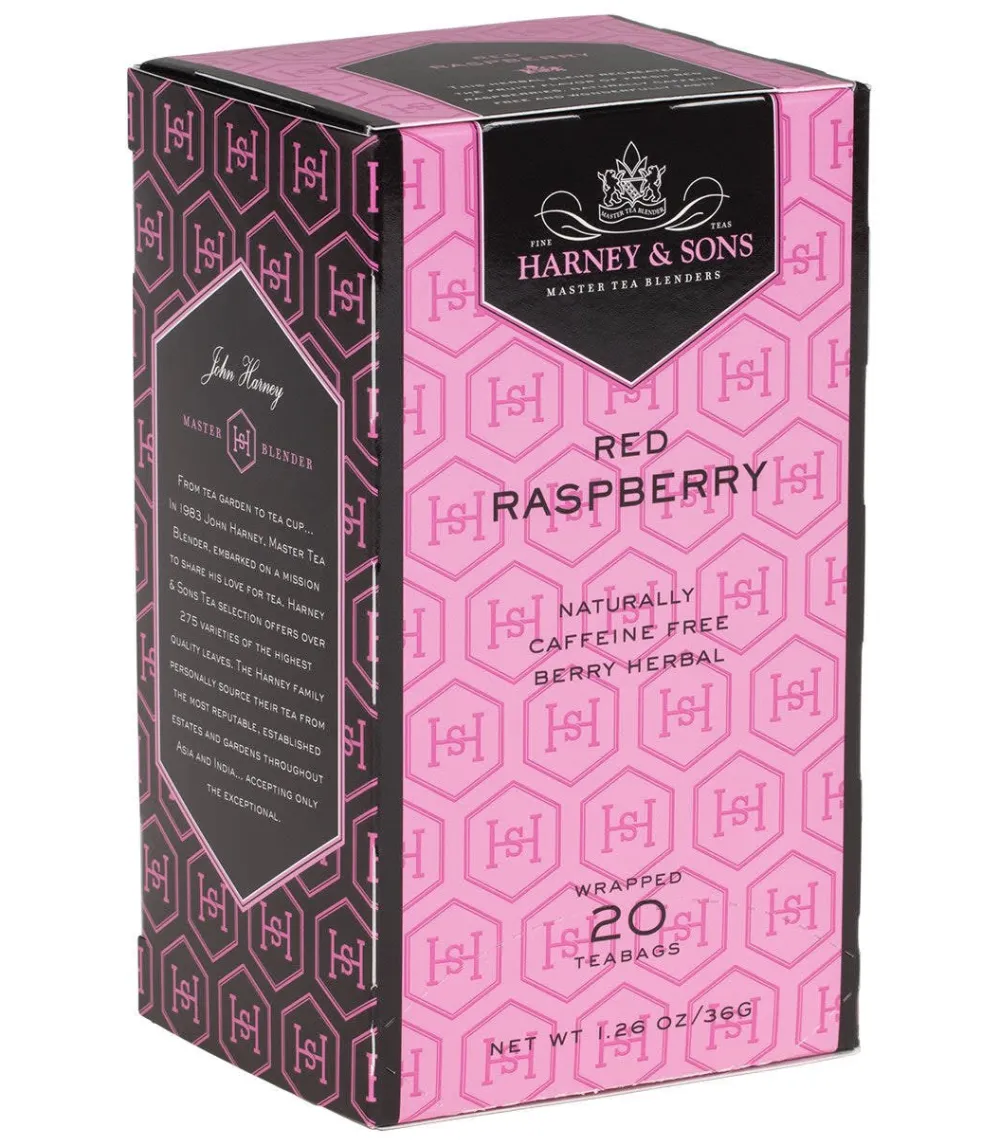 Harney & Sons Red Raspberry Herbal Premium 20s- Harney & Sons