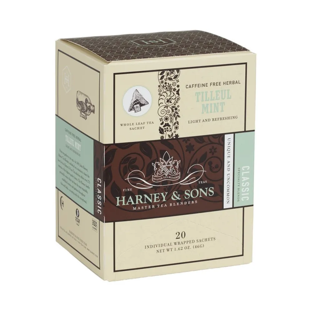 Harney & Sons Tilleul Mint Herbal 20s- Harney & Sons