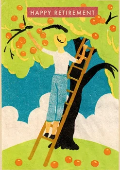 Harvest Time Retirement Card- Greeting Cards