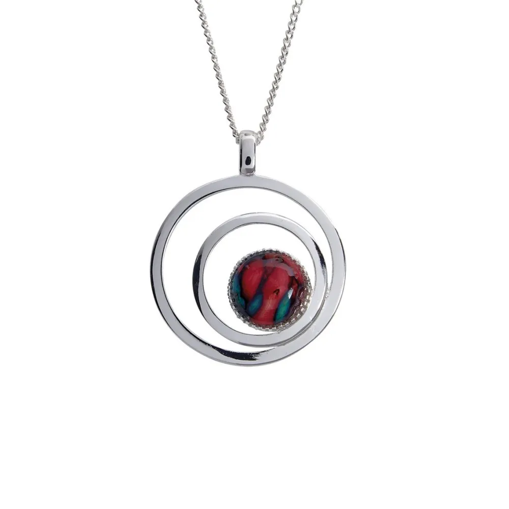 Heathergems Annag Ring Pendant Necklace- Necklaces & Pendants