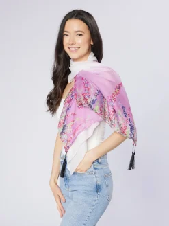 Heather Recycled Bottle Poncho- Scarves & Wraps