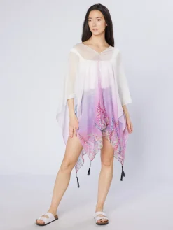 Heather Recycled Bottle Poncho- Scarves & Wraps
