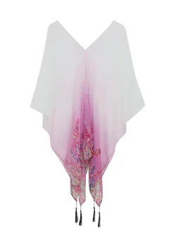 Heather Recycled Bottle Poncho- Scarves & Wraps