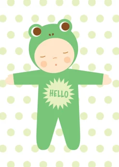 Hello Baby New Baby Card- Greeting Cards