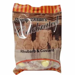 Henry Dixon's Rhubarb & Custard Bag 120g- Sweets