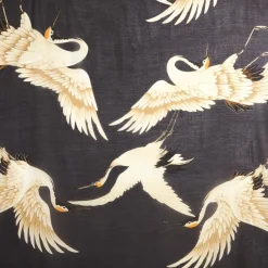 Heron Charcoal Scarf- Scarves & Wraps