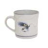 Highland Stoneware Fishing Fly 1/2 Pint Mug- Highland Stoneware|Assorted Mugs