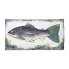 Highland Stoneware Rectangle Dish (Fish)- Wall Decor|Highland Stoneware