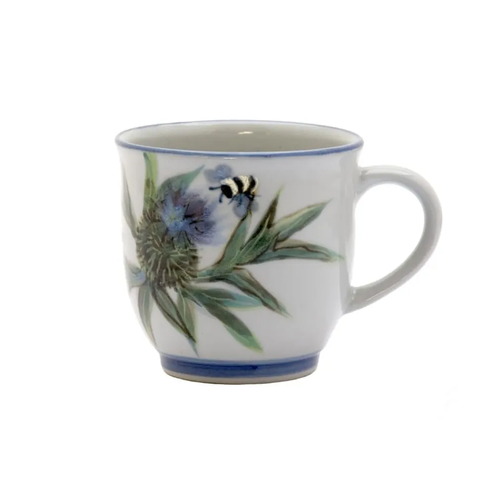 Highland Stoneware Thistle 425ml Mug- Highland Stoneware|Assorted Mugs