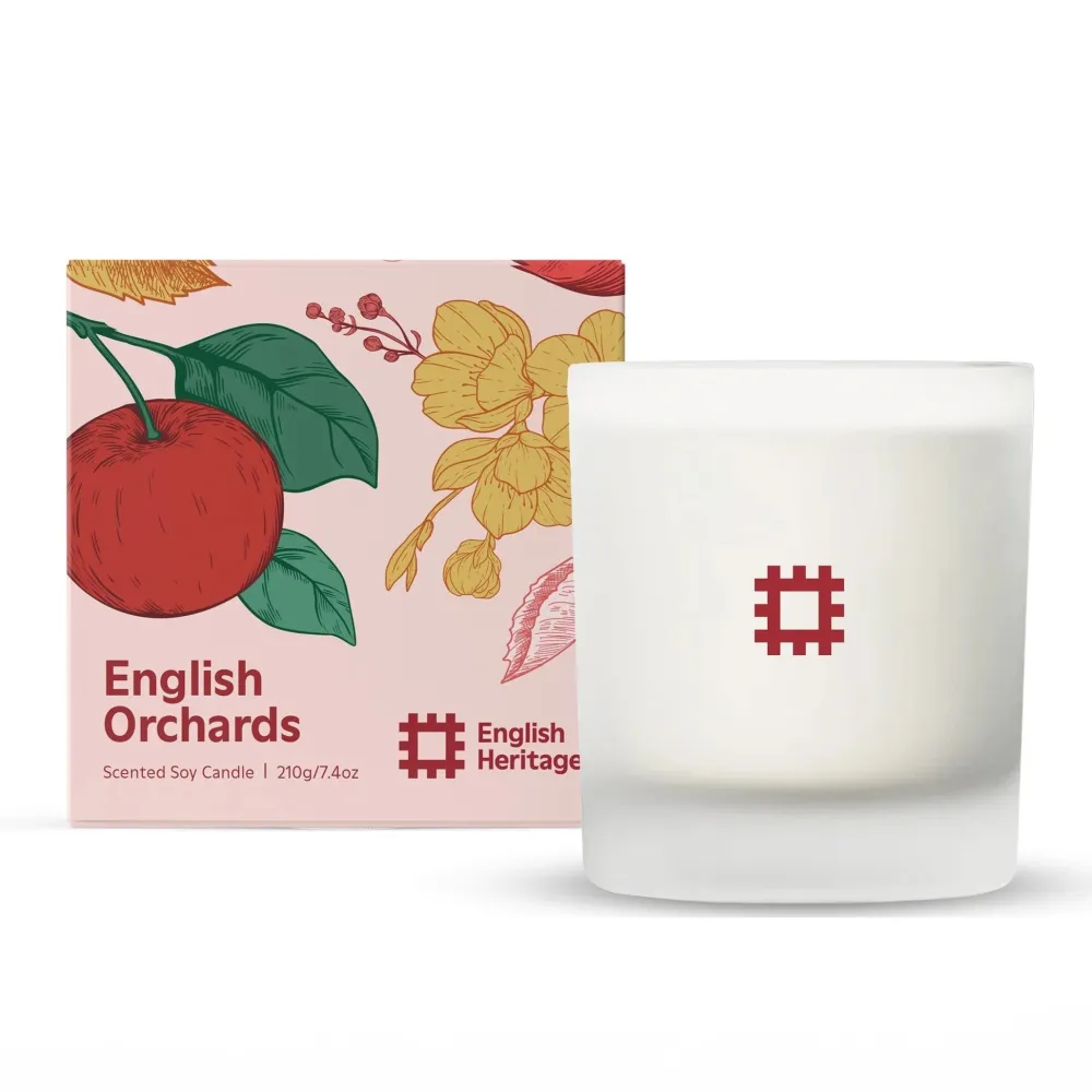 Home County Candle Co. English Heritage English Orchards Candle- Home Fragrance