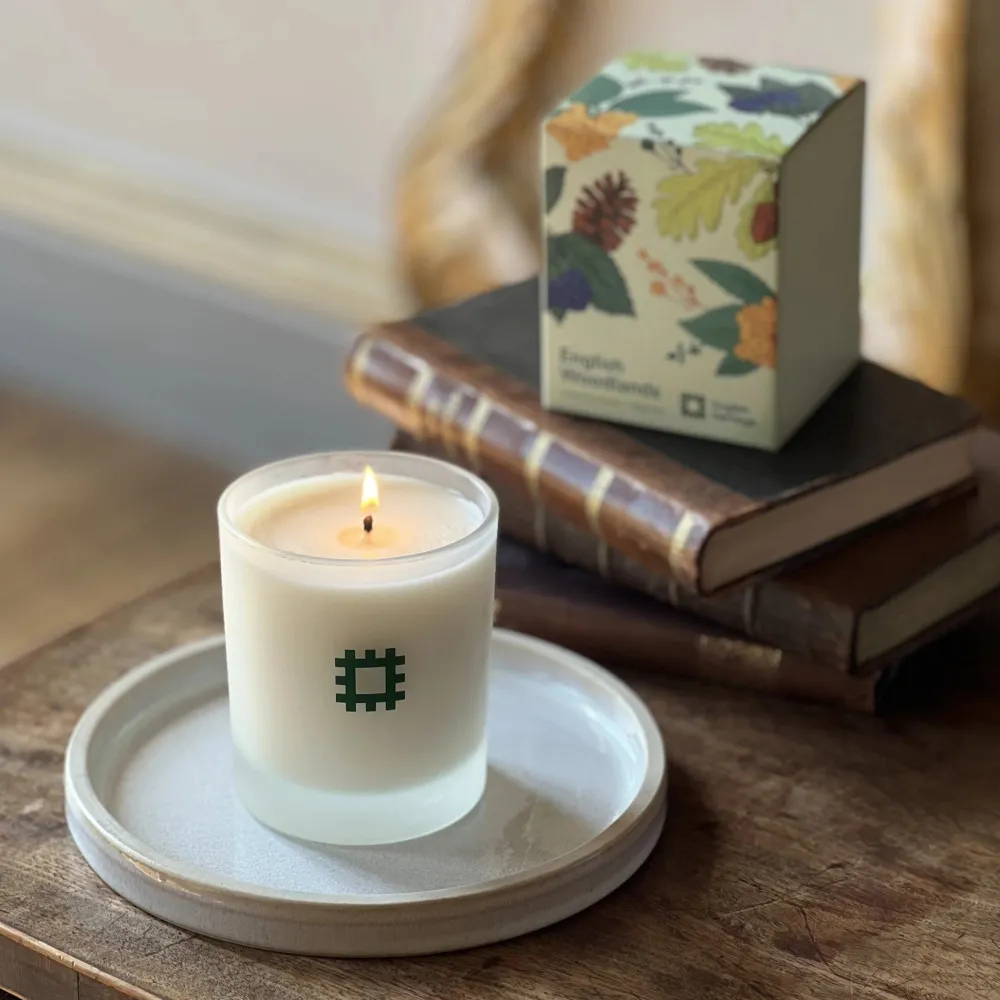 Home County Candle Co. English Heritage English Woodlands Candle- Home Fragrance