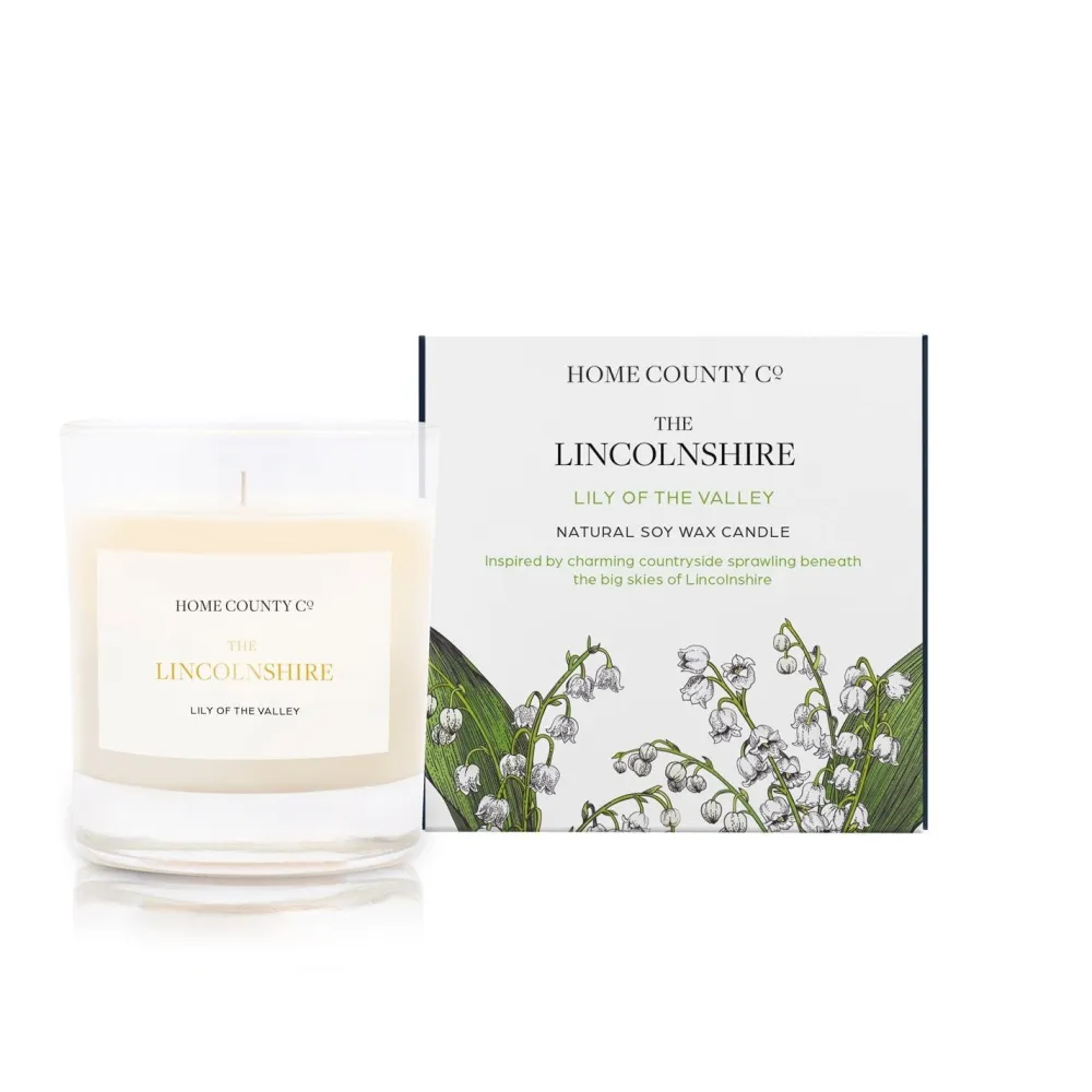 Home County Candle Co. The Lincolnshire (Lily of the Valley) Candle- Home Fragrance