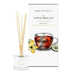 Home County Candle Co. The Northumberland (Earl Grey & Cucumber) Reed Diffuser- Home Fragrance