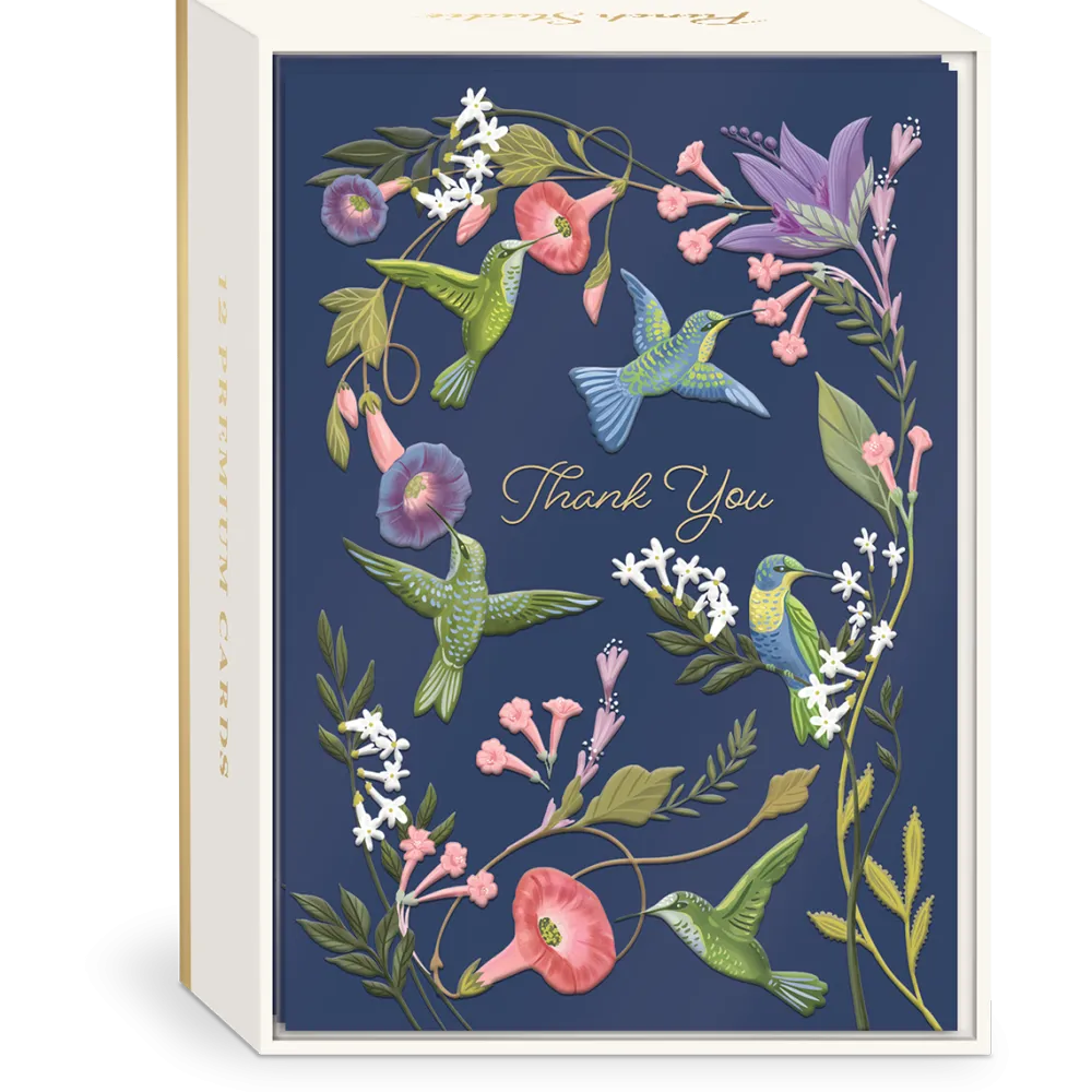 Hummingbirds Boxed Thank You Cards- Boxed Cards