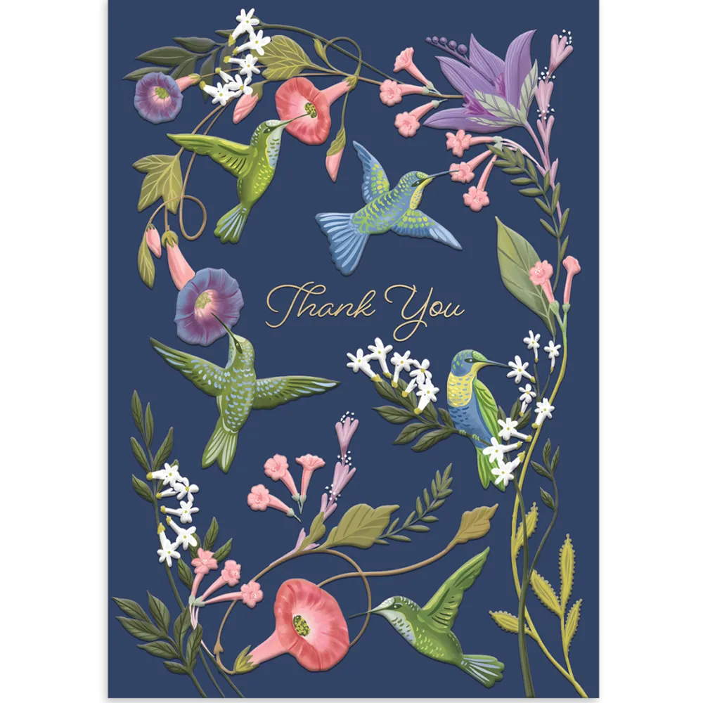 Hummingbirds Boxed Thank You Cards- Boxed Cards