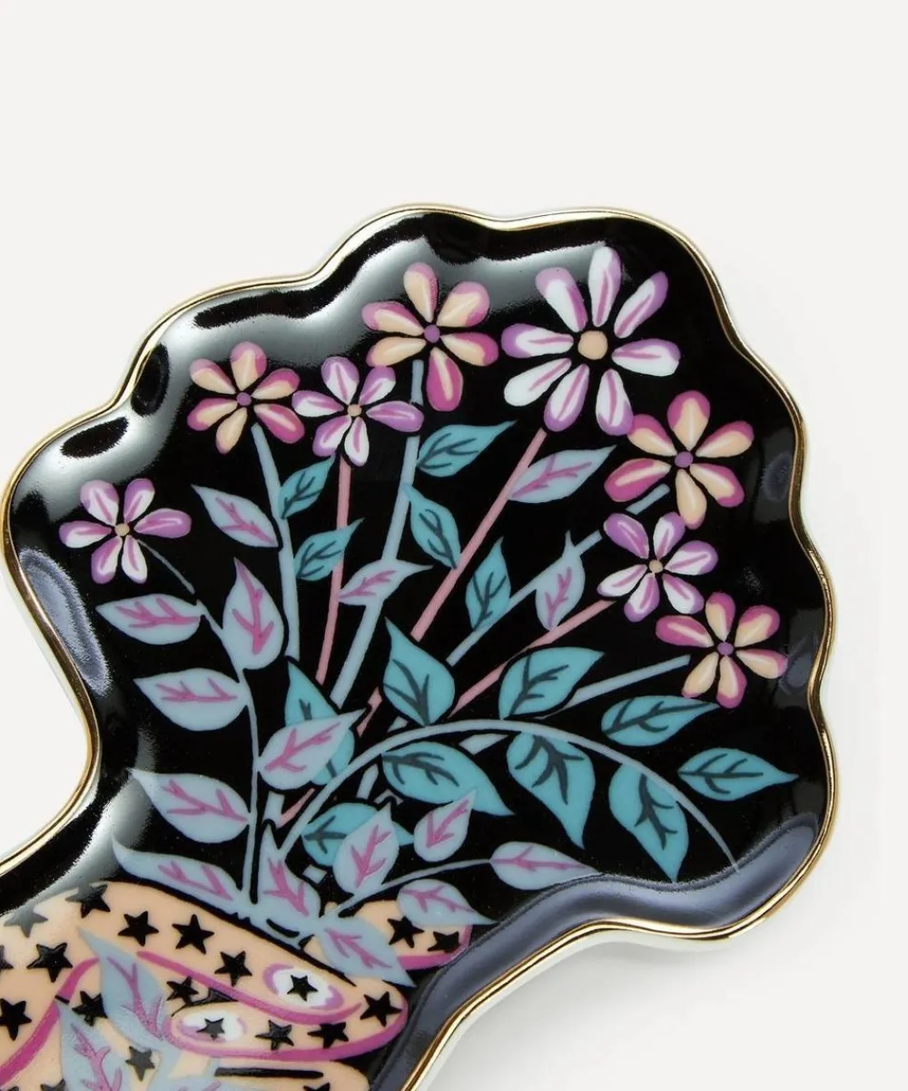 Ianthe Valentine Hand Porcelain Tray- Trays