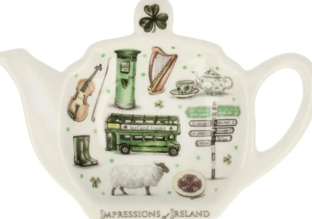 Impressions of Ireland Tea Bag Holder- Tea Bag Holders & Squeezers