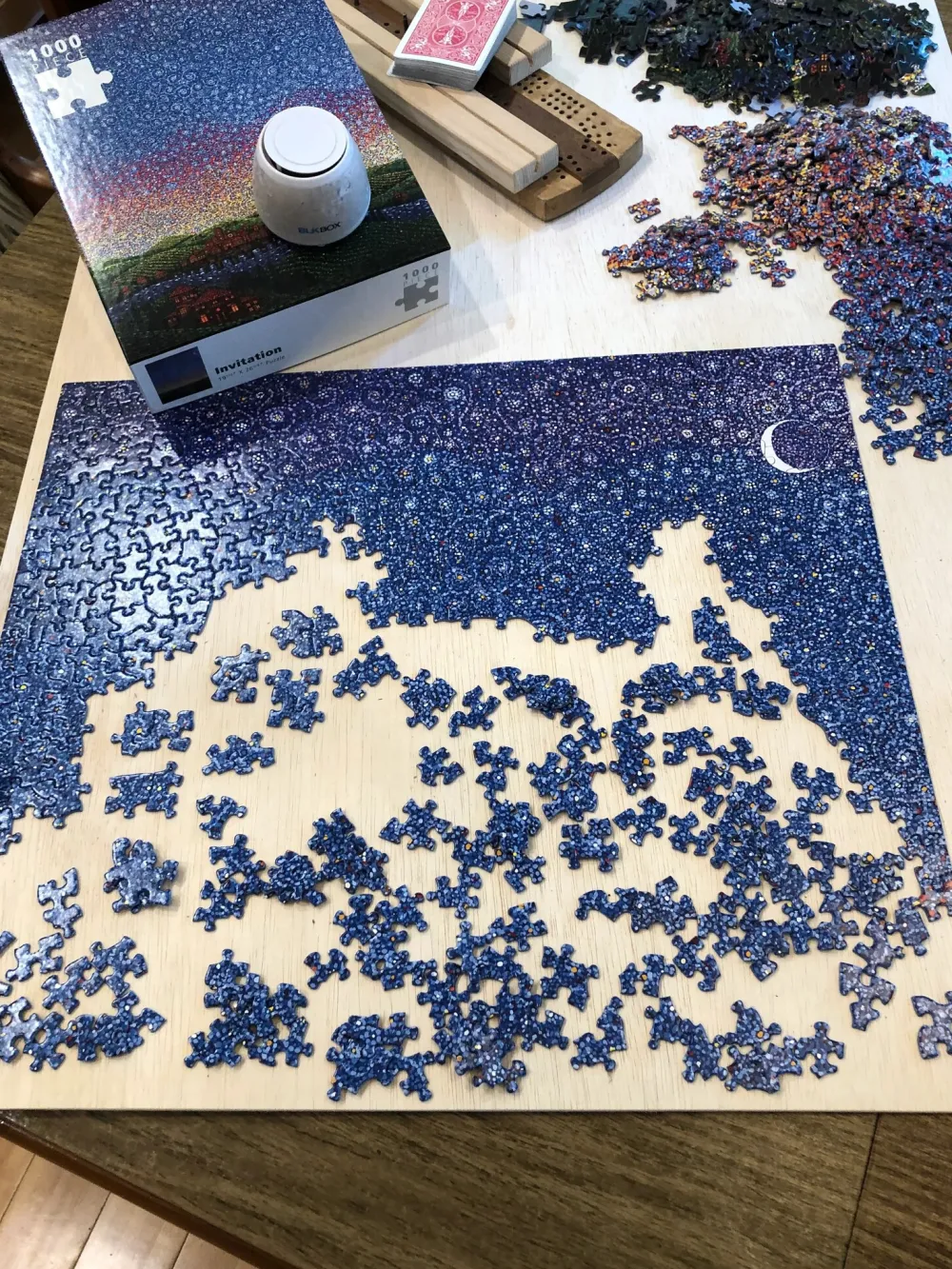 Invitation (Stars in the Sky) 1000-Piece Puzzle- Games & Puzzles
