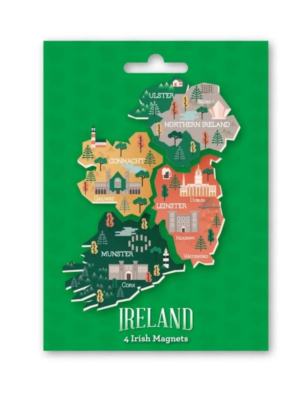 Ireland Map Magnets- Souvenirs