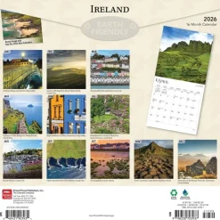 Ireland 2026 Square Wall Calendar- Calendars