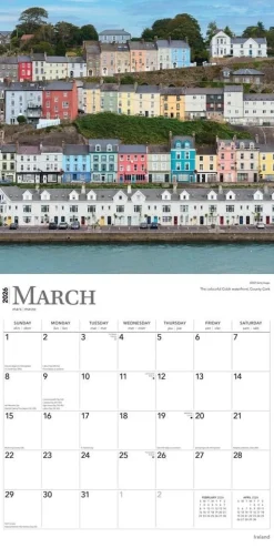 Ireland 2026 Square Wall Calendar- Calendars