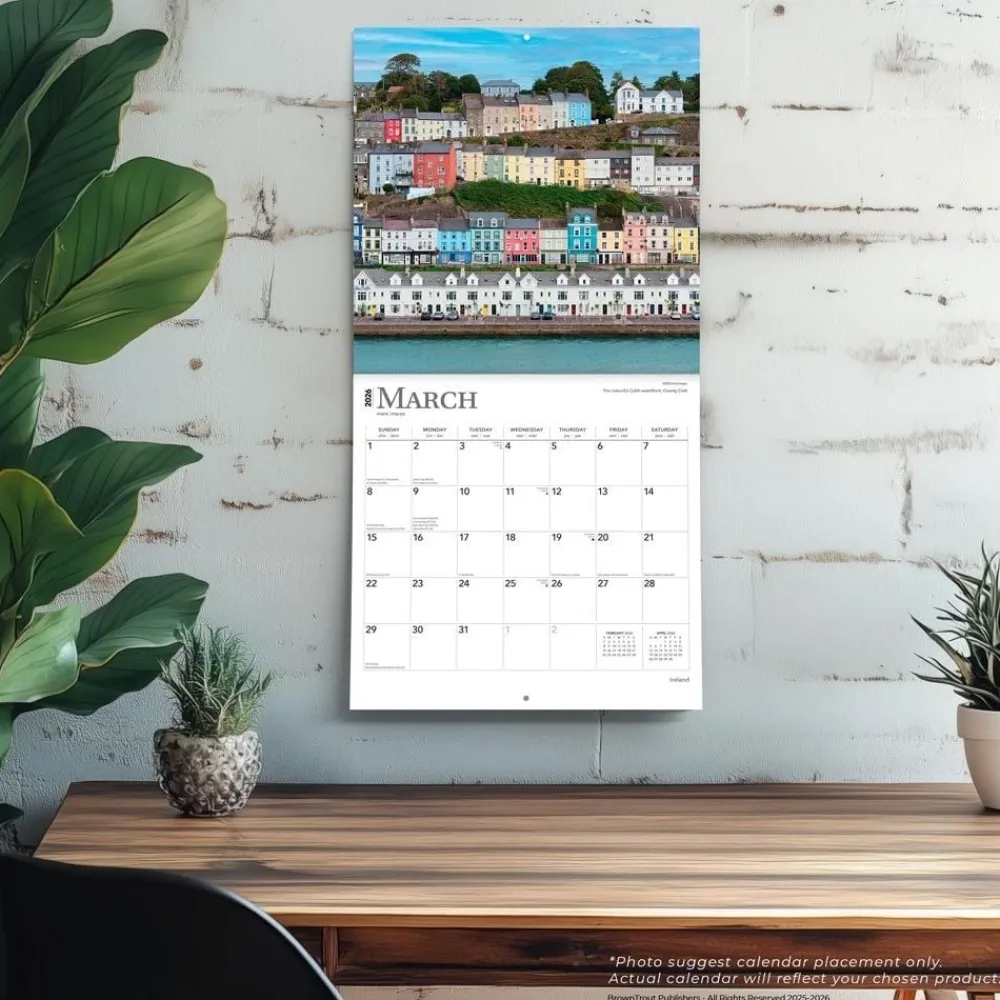 Ireland 2026 Square Wall Calendar- Calendars