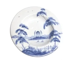 Isis Blue English Garden Tea Plate- Isis Ceramics|Tea Plates