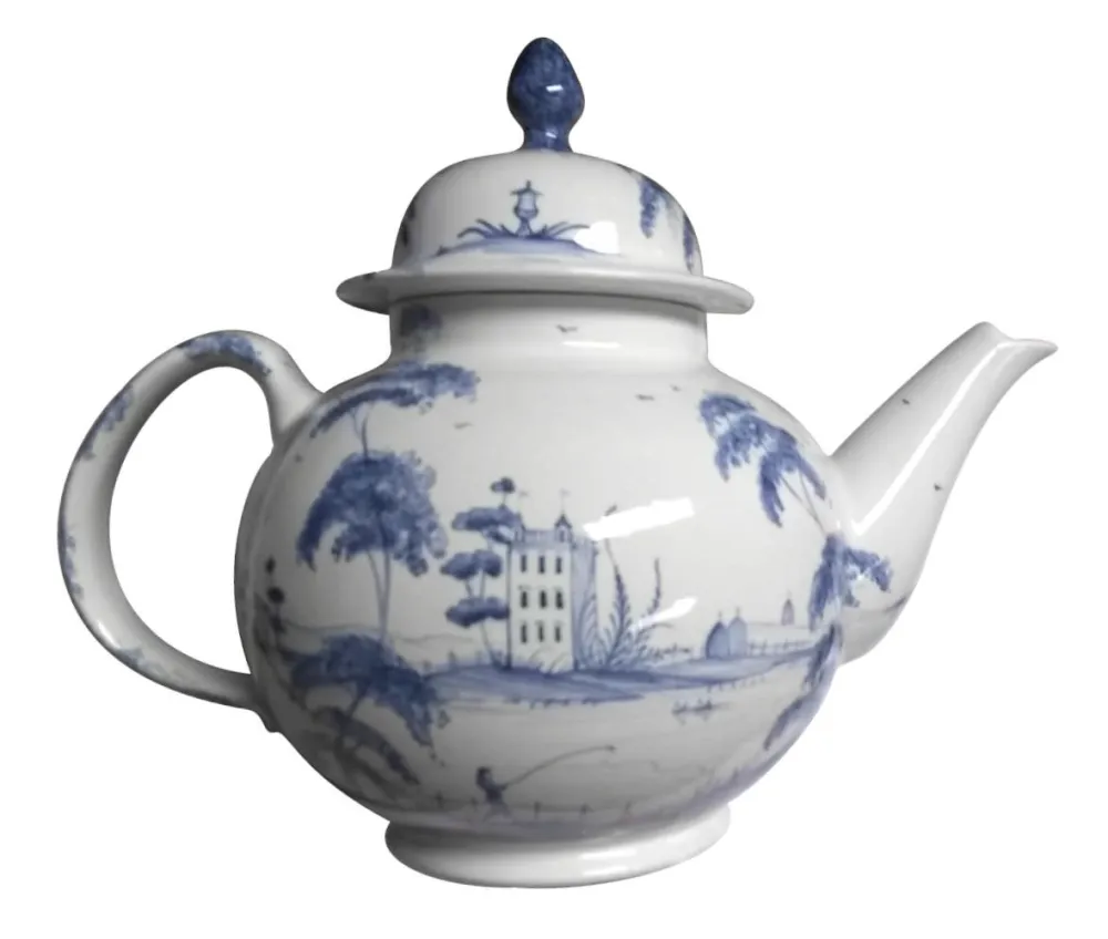 Isis Ceramics Blue Palladian Teapot- Isis Ceramics|Teapots