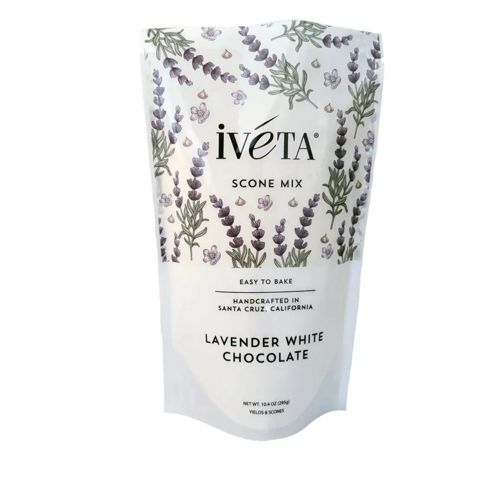 Iveta Gourmet Lavender & White Chocolate Scone Mix- Desserts & Baking