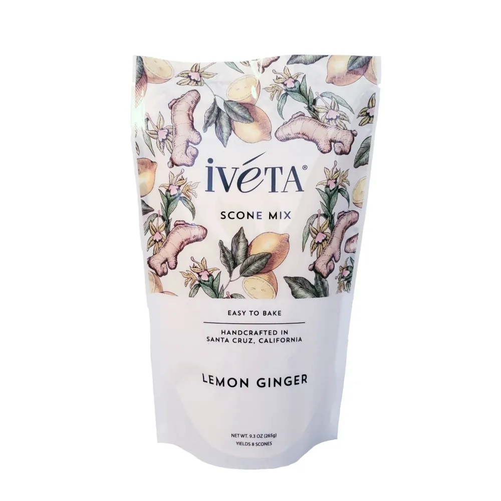 Iveta Gourmet Lemon Ginger Scone Mix- Desserts & Baking