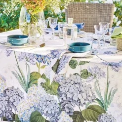 Jardin de Bretagne Bleu Tablecloth, 67” x 89”- Tablecloths